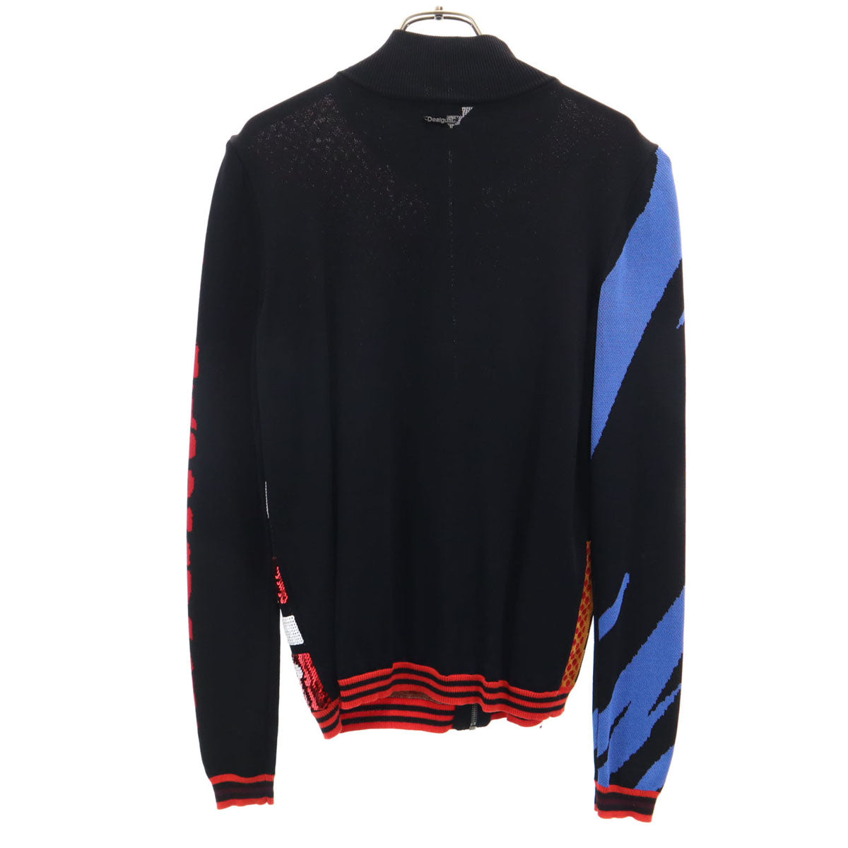 Desigual デジグアル ニットジャケット M ブラック レディース