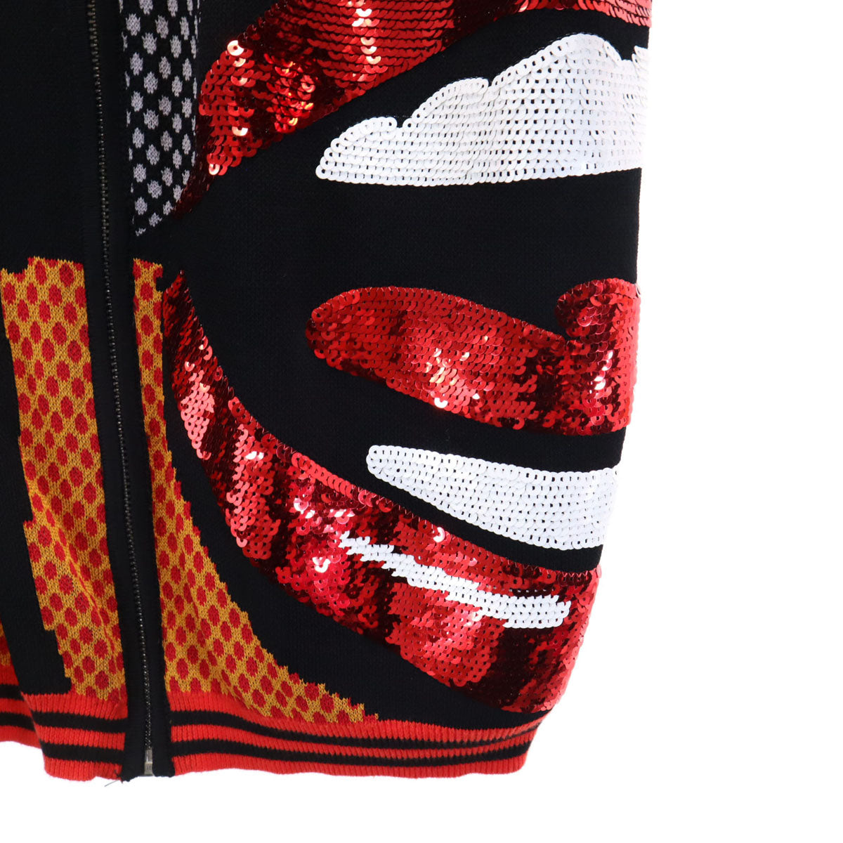 Desigual デジグアル ニットジャケット M ブラック レディース