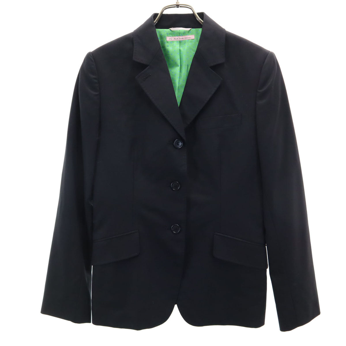 PS Paul Smith ピーエスポールスミス テーラードジャケット 42 ブラック レディース