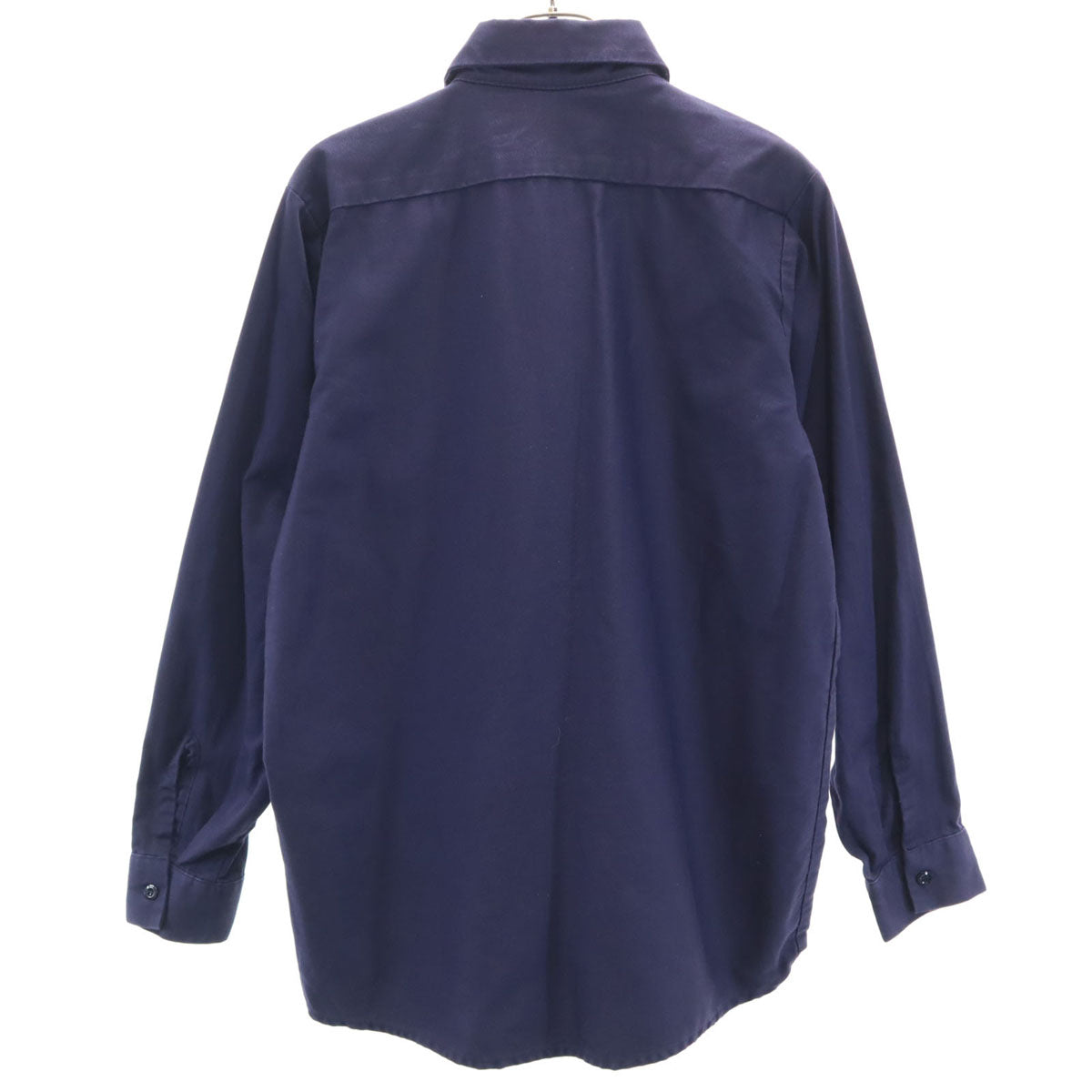 UniFirst ユニファースト 長袖 ワークシャツ M ネイビー メンズ