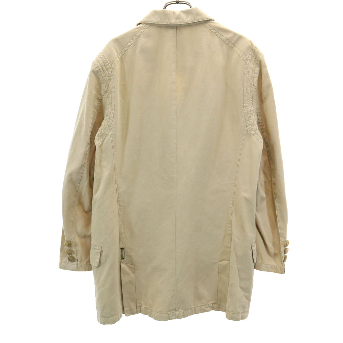 ARMANI JEANS アルマーニジーンズ イタリア製 リネンブレンド テーラードジャケット 30 ベージュ メンズ