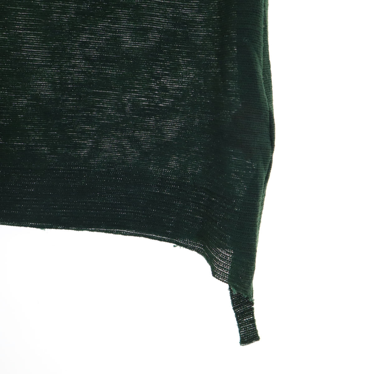 HaaT ISSEY MIYAKE ハート イッセイミヤケ 日本製 ウールブレンド 半袖 カットソー 2 グリーン系 ストレッチ レディース