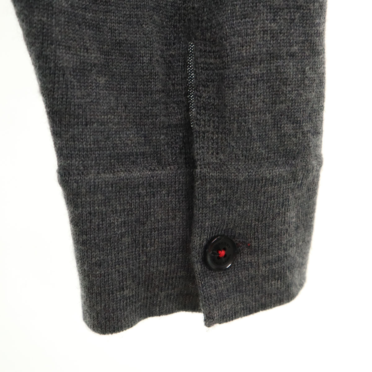 BURBERRY BLACK LABEL バーバリーブラックレーベル 長袖 ニットカーディガン 3 グレー 三陽商会 メンズ