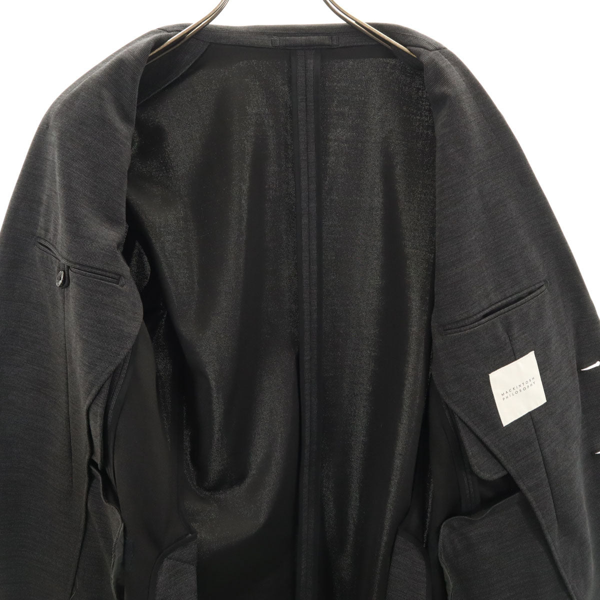 MACKINTOSH PHILOSOPHY マッキントッシュフィロソフィー テーラードジャケット 40 グレー系 メンズ