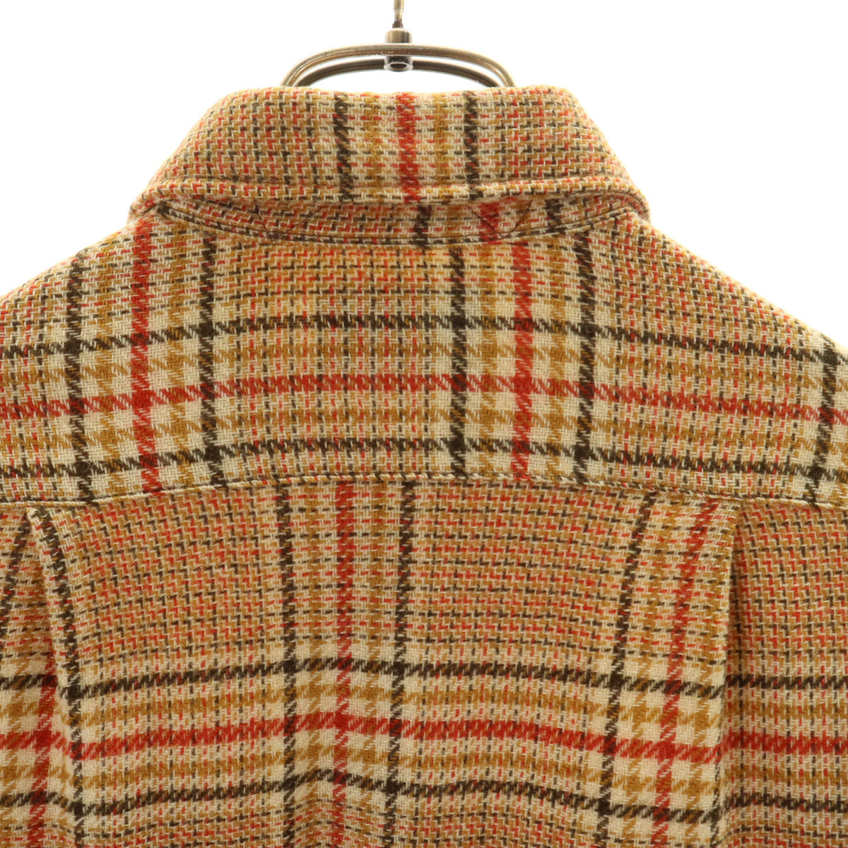 PENDLETON ペンドルトン 60s 70s ヴィンテージ 長袖 ウールシャツ L ブラウン系 レディース