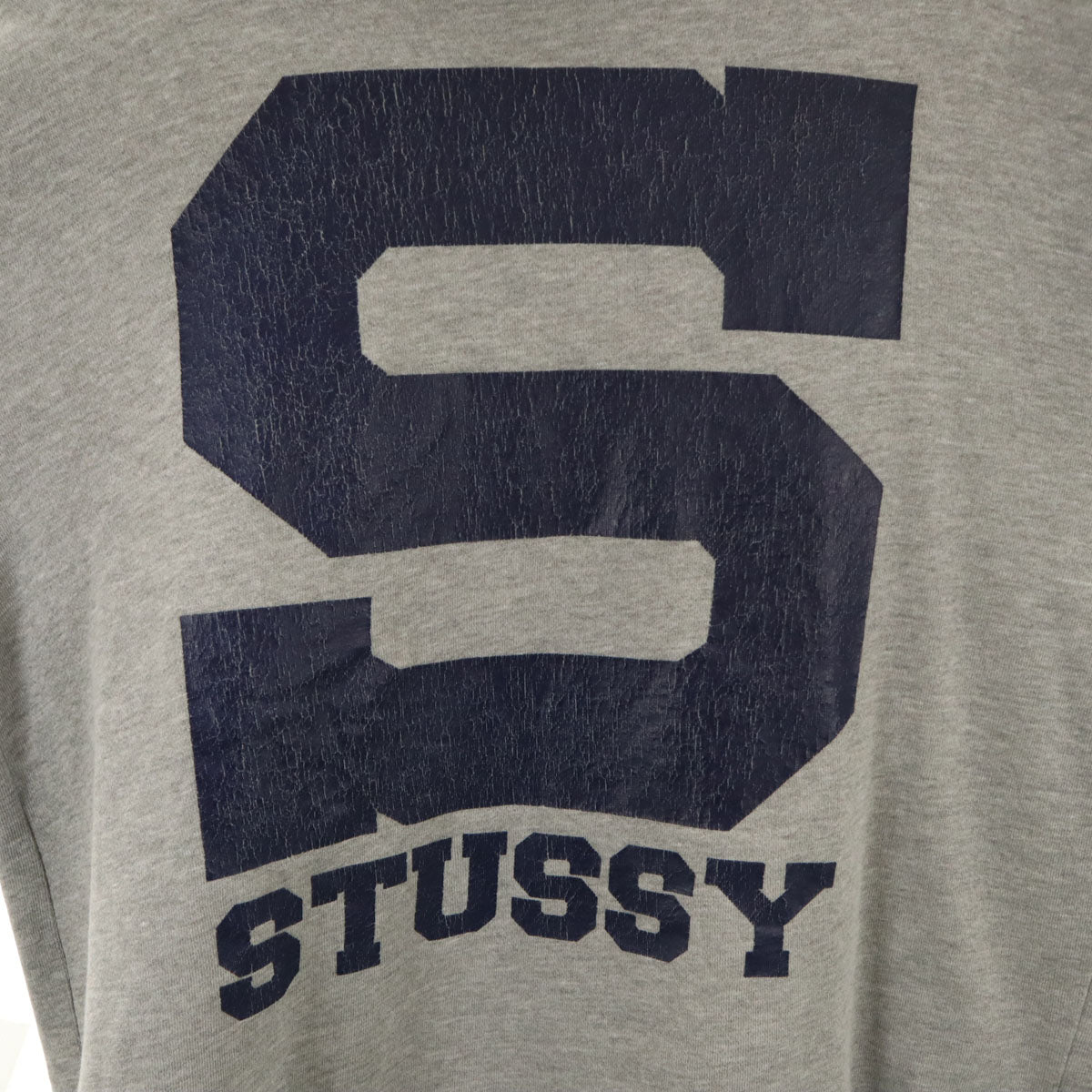 STUSSY ステューシー USA製 長袖 スウェット M グレー メンズ