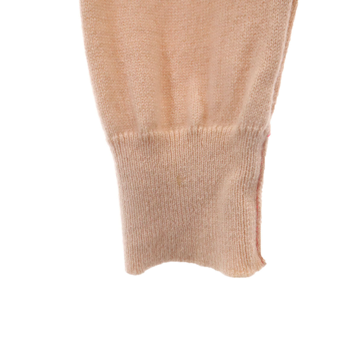 CELINE セリーヌ 長袖 Vネック ニットカーディガン ピンク レディース