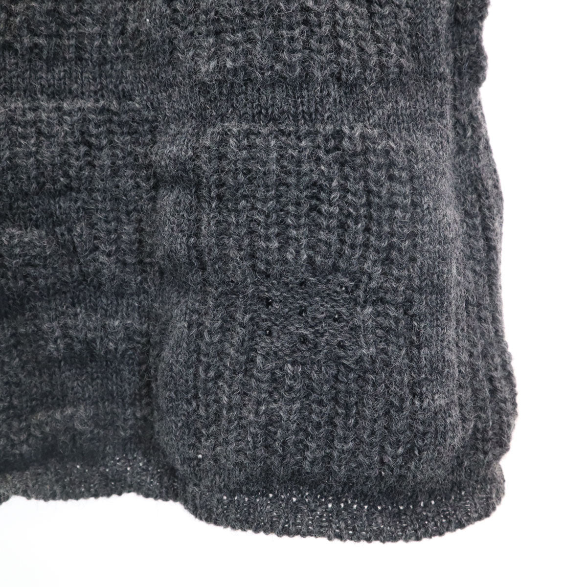 COMME des GARCONS SHIRT コムデギャルソンシャツ 日本製 ウール 長袖 セーター XS グレー ニット メンズ