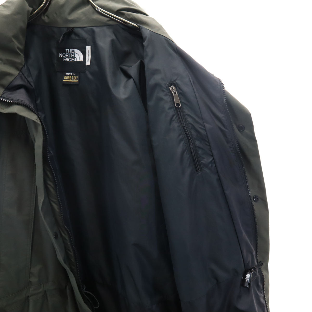 THE NORTH FACE ノースフェイス ナイロンジャケット L カーキ NP-2601 アウトドア GORE-TEX メンズ
