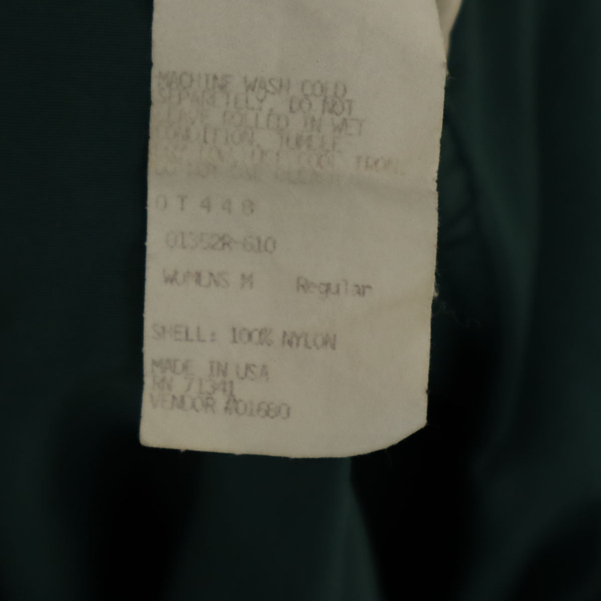 L.L.Bean エルエルビーン 80s USA製 ヴィンテージ 長袖 ハーフジップ アノラックパーカー M グリーン アウトドア メンズ