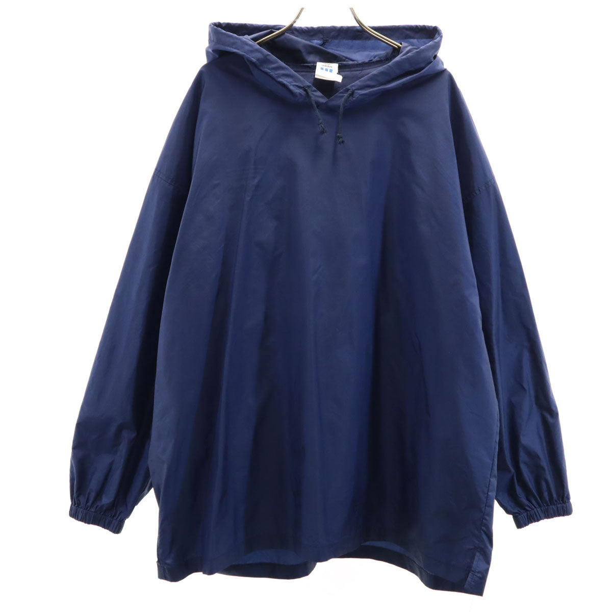 adidas アディダス 80s 日本製 ヴィンテージ バック ビッグトレフォイルロゴ トラックジャケット O ネイビー プルオーバー デサント メンズ