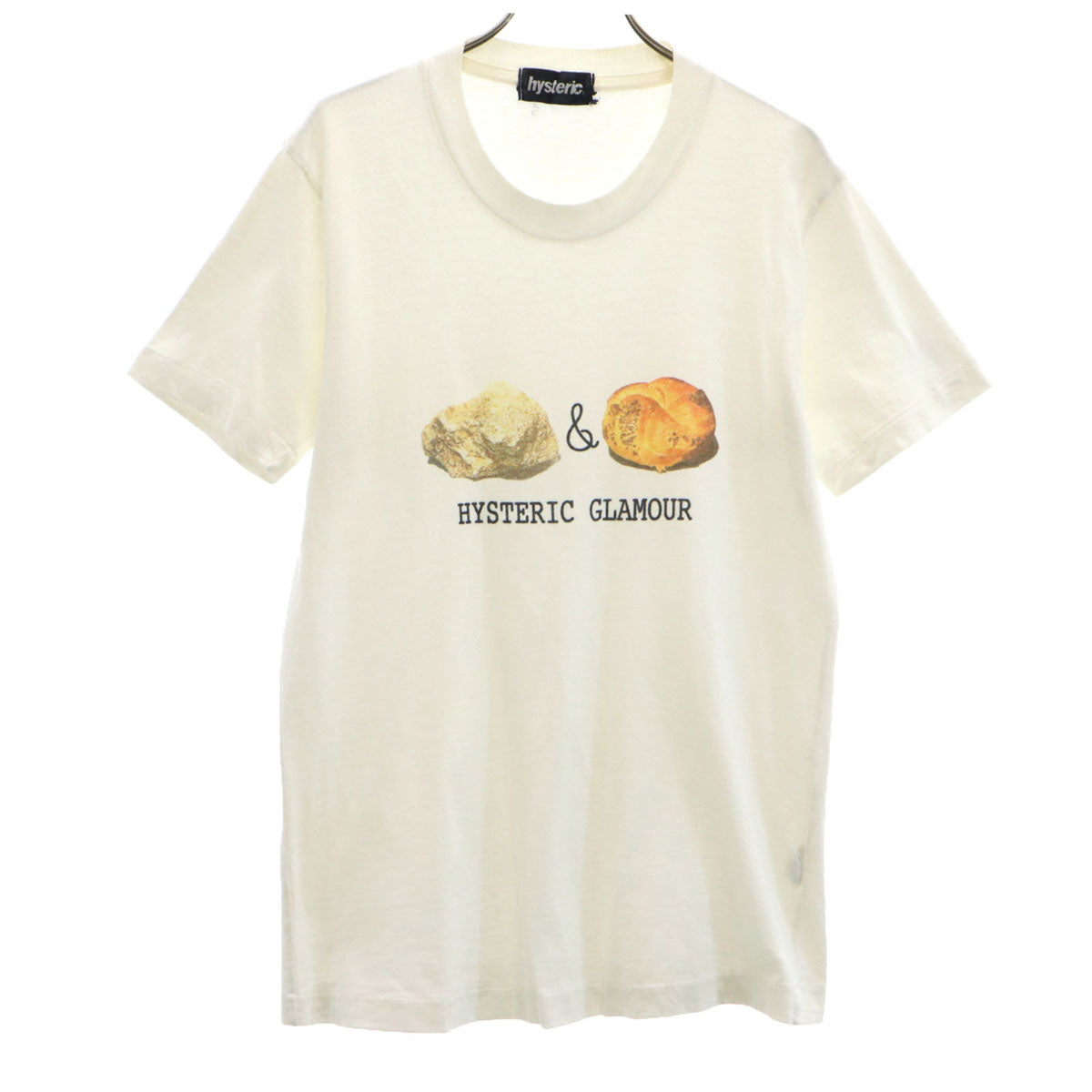 HYSTERIC ヒステリック 日本製 半袖 Tシャツ FREE ホワイト ヒステリックグラマー レディース