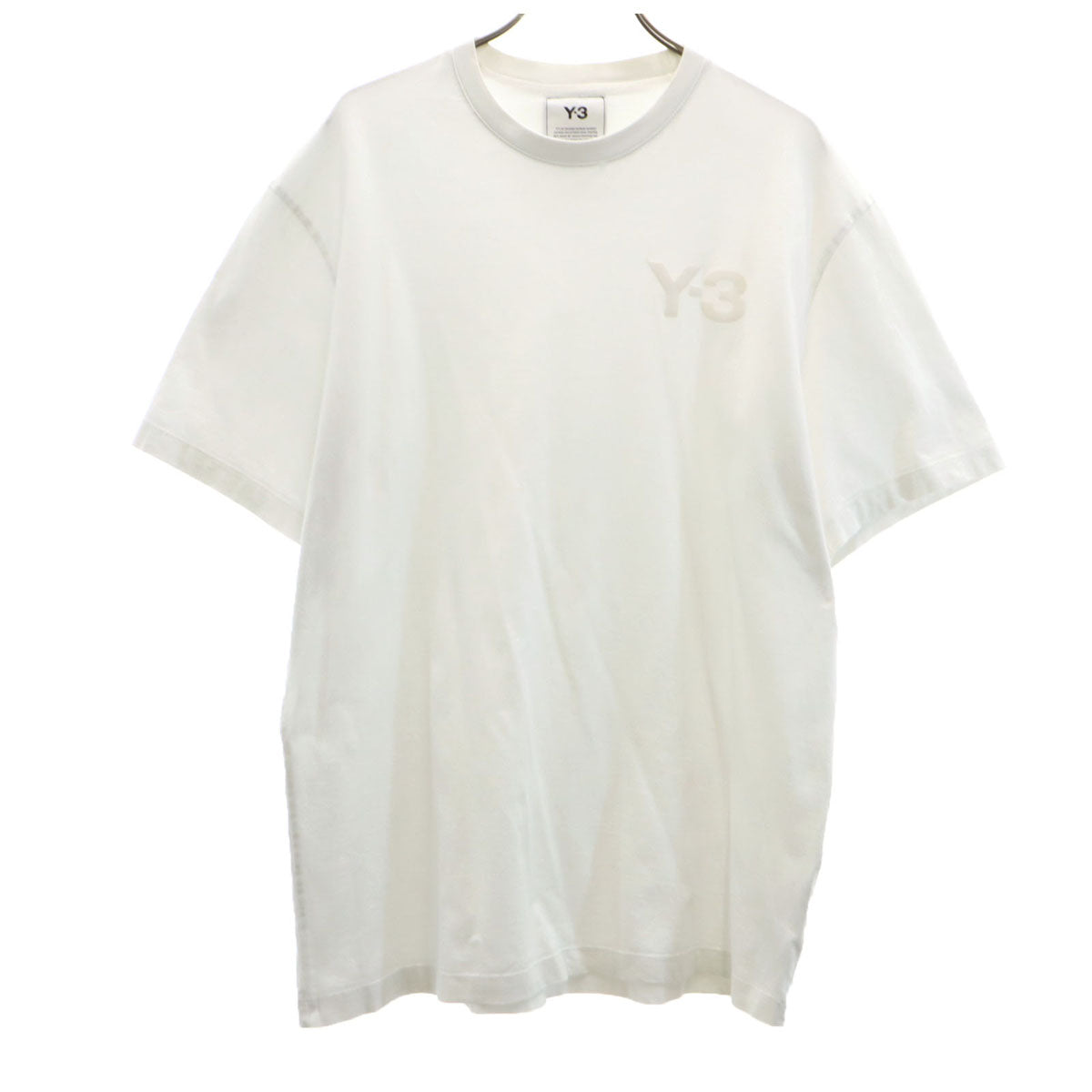 Y-3 ワイスリー 半袖 Tシャツ S ホワイト ヨウジヤマモト メンズ