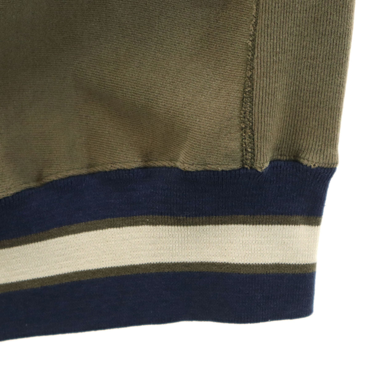 Champion チャンピオン 90s USA製 オールド 刺繍タグ 長袖 リバースウィーブ スウェット トレーナー XXXL オリーブ ビッグサイズ メンズ