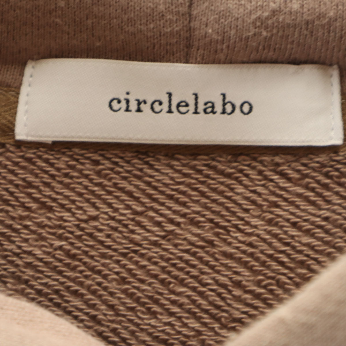 circlelabo サークルラボ 日本製 長袖 スウェットパーカー L ブラウン系 メンズ