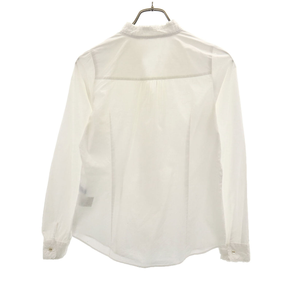 BLUE LABEL CRESTBRIDGE ブルーレーベルクレストブリッジ 長袖 ブラウス 38 ホワイト 三陽商会 レディース