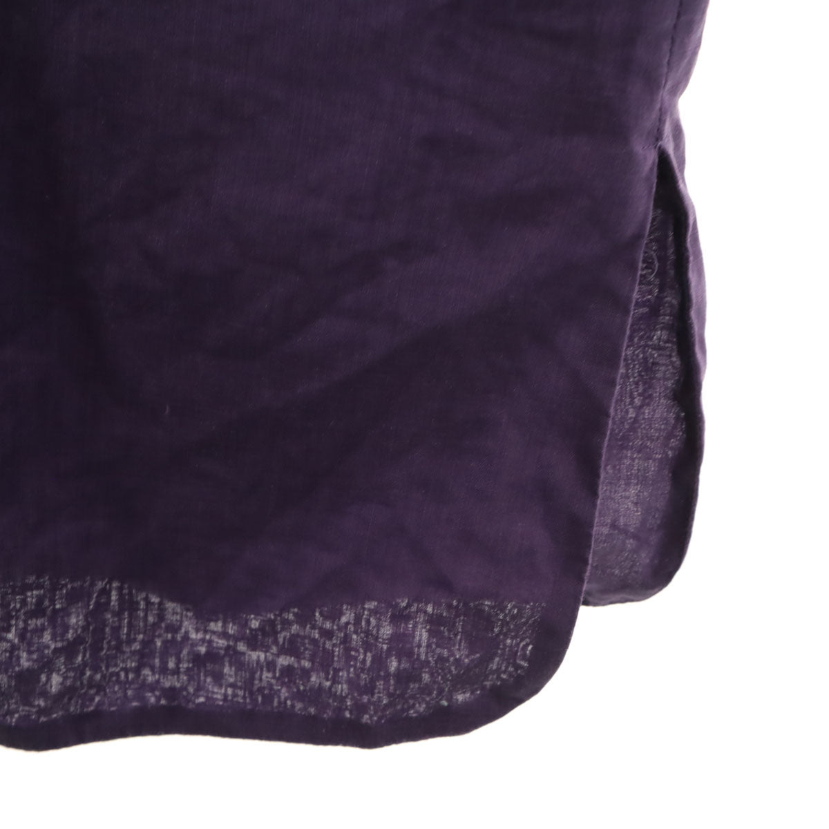 S Max Mara エスマックスマーラ 長袖 ブラウス 36 パープル レディース