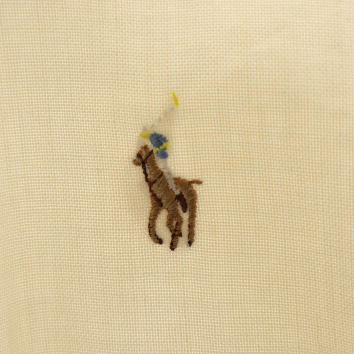 Polo by Ralph Lauren ポロバイラルフローレン 80s ヴィンテージ 緑タグ ボーイズ 長袖 シャツ 18 アイボリー系 キッズ