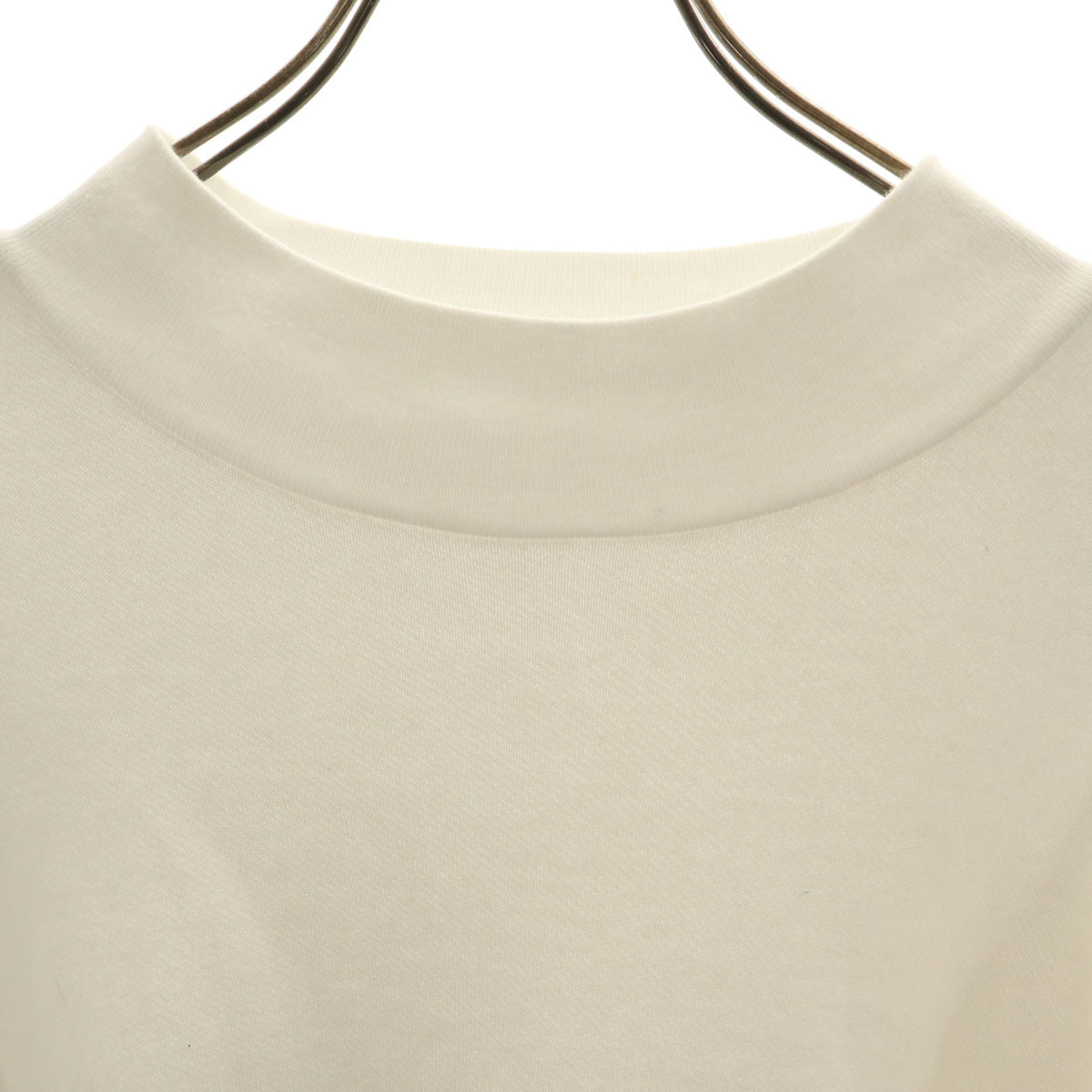 KUME 日本製 長袖 ハイネック スウェット ホワイト系 .JP 久米繊維 メンズ