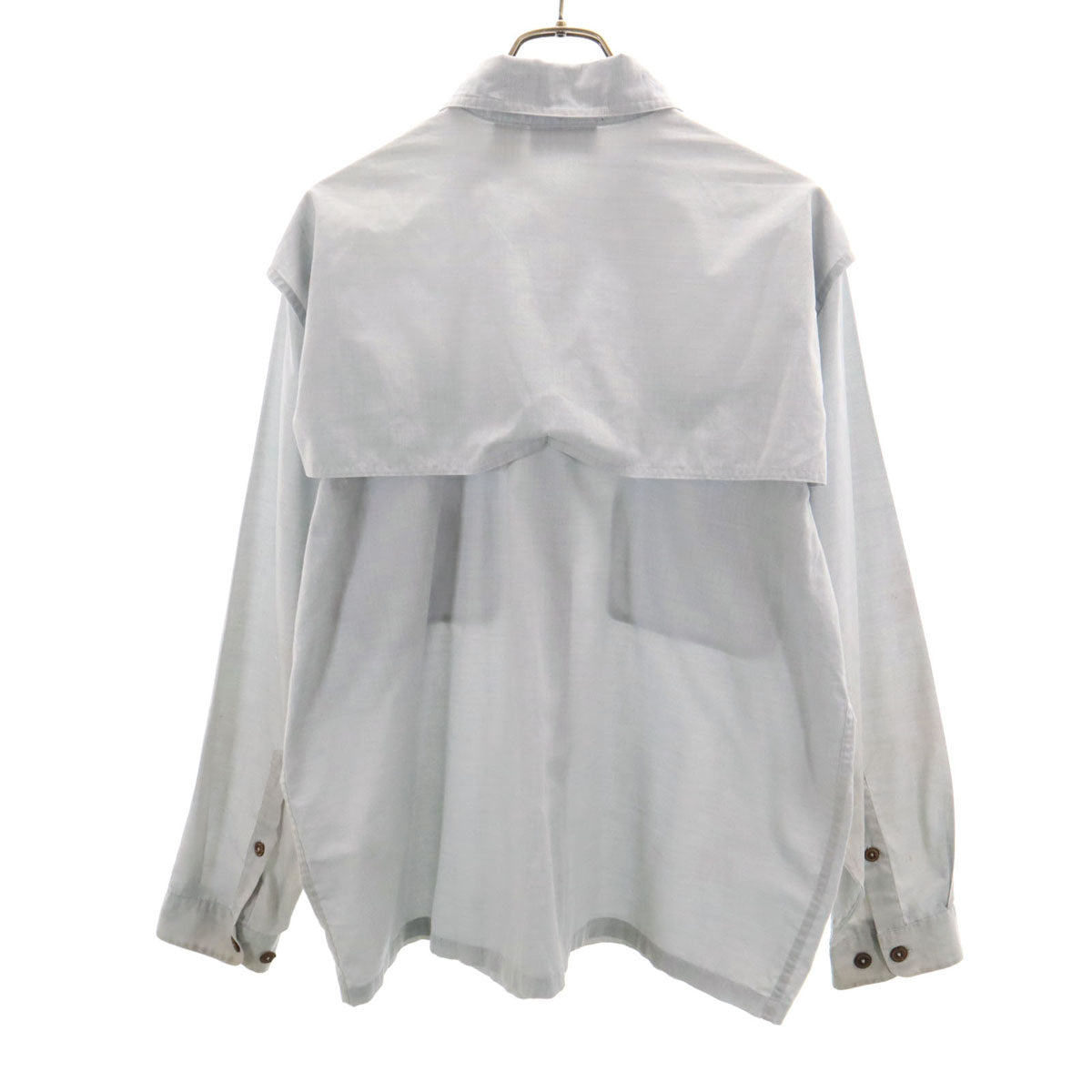 patagonia パタゴニア 長袖 シャツ M ブルー系 アウトドア メンズ