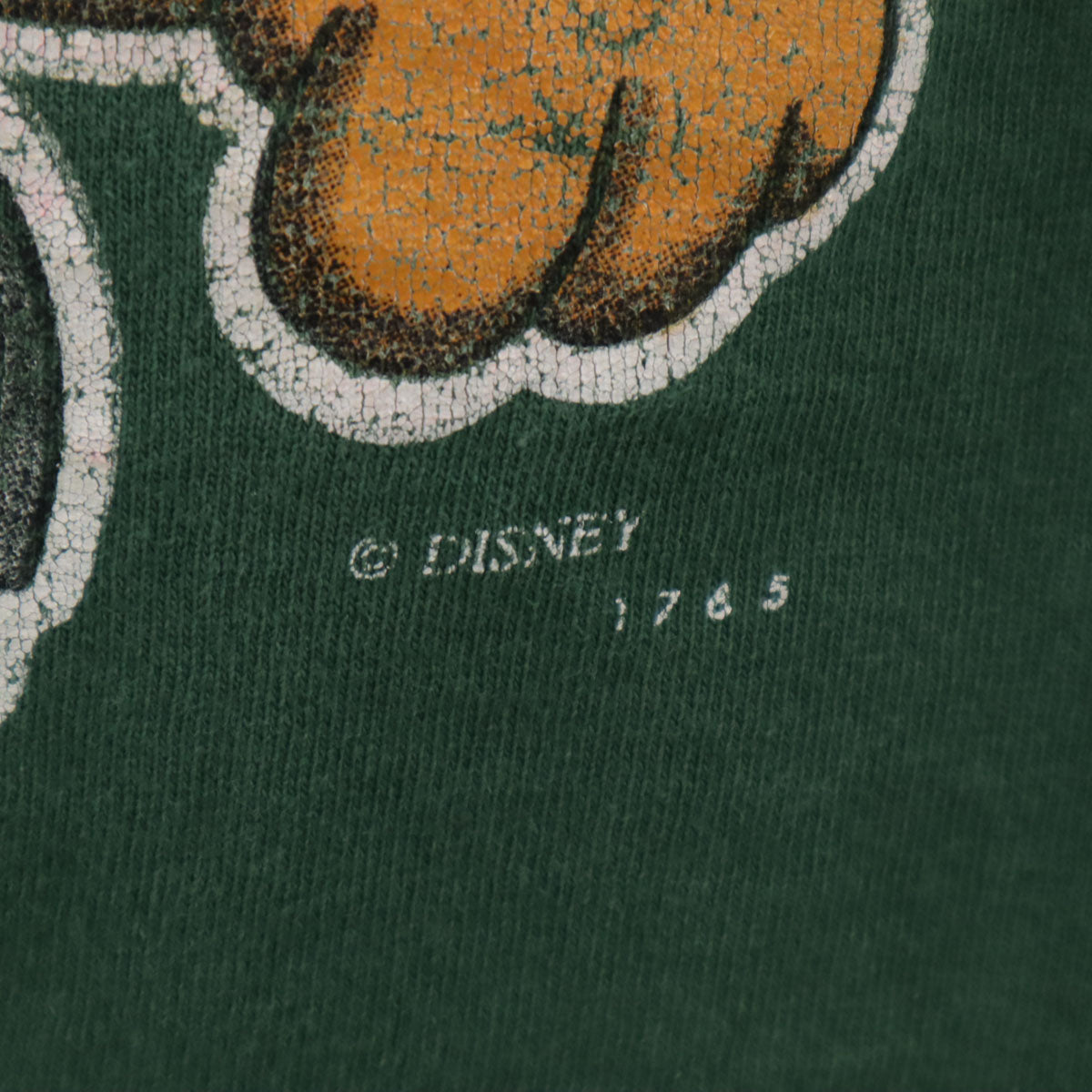 MICKEY UNLIMITED ミッキー アンリミテッド 90s オールド 半袖 Tシャツ グリーン系 ディズニー メンズ