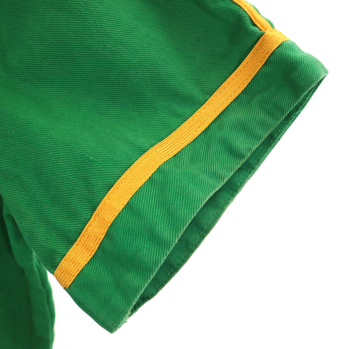 SCHACHTER`S 80s オールド 半袖 ゲーム シャツ グリーン メンズ