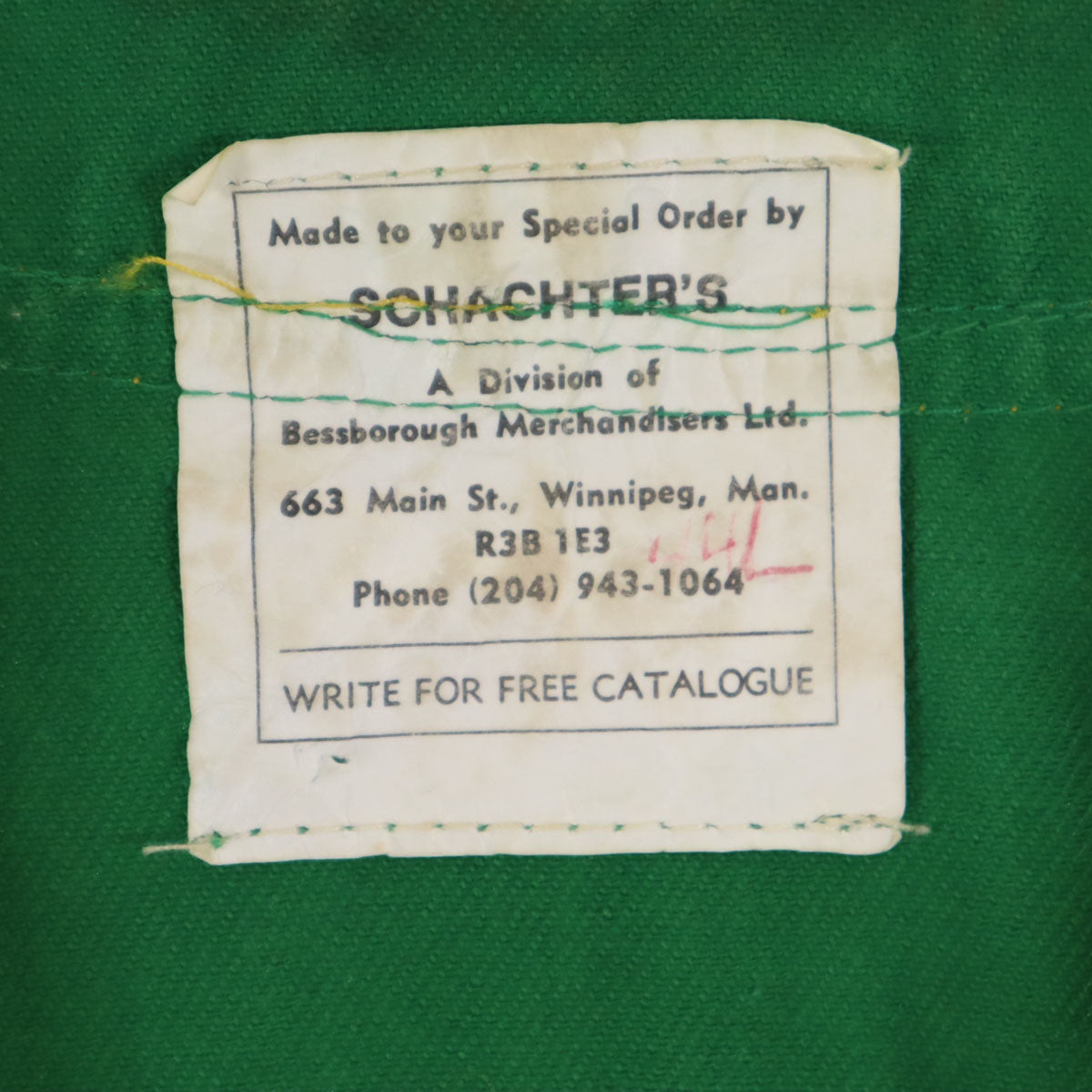 SCHACHTER`S 80s オールド 半袖 ゲーム シャツ グリーン メンズ