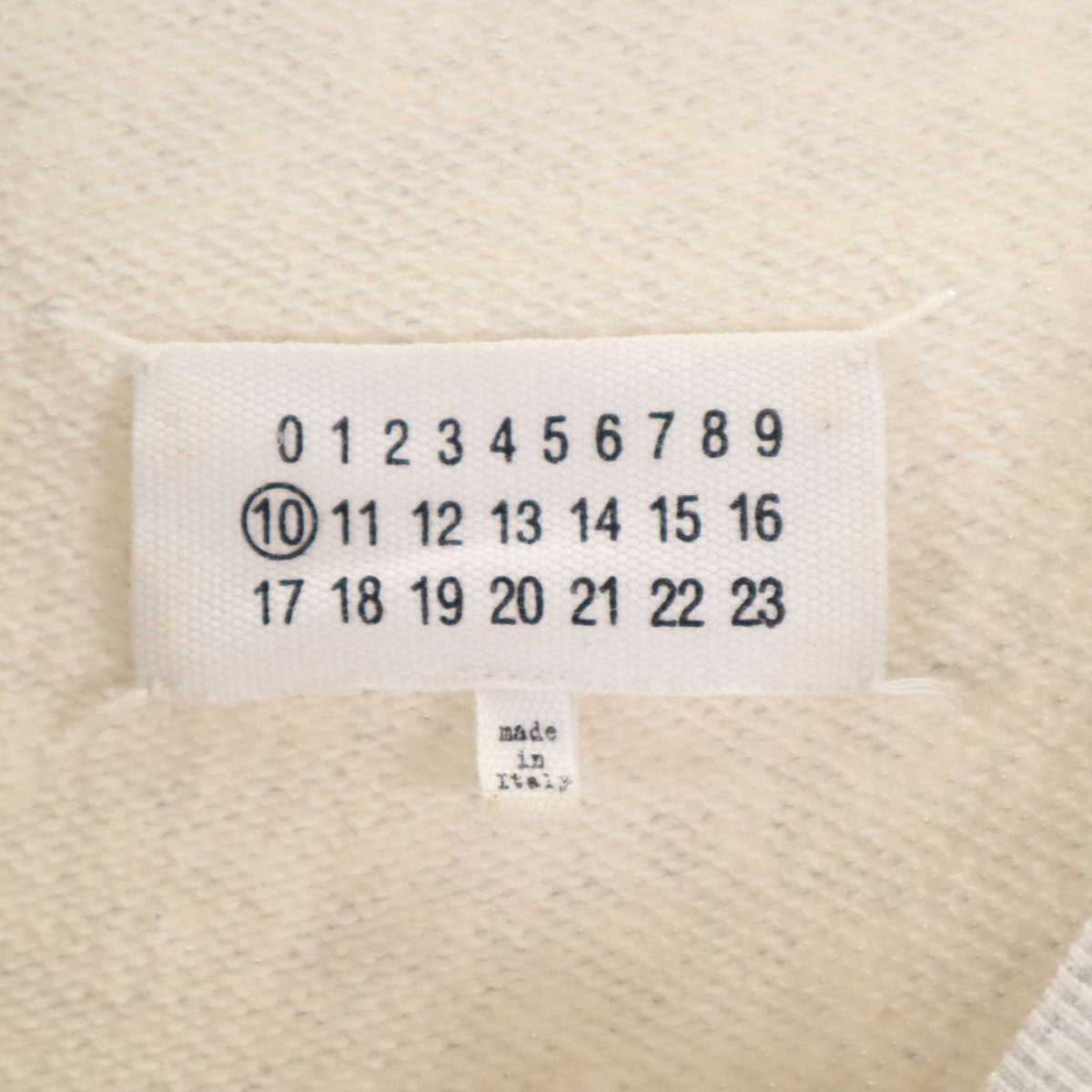 Maison Margiela メゾンマルジェラ イタリア製 半袖 スウェット 10 グレー系 メンズ