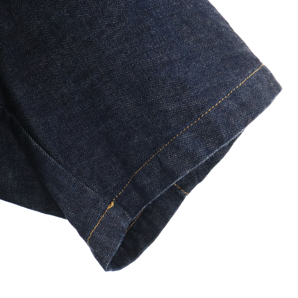 BOTTEGAVENETA ボッテガヴェネタ イタリア製 半袖 デニムジャケット 48 インディゴ メンズ