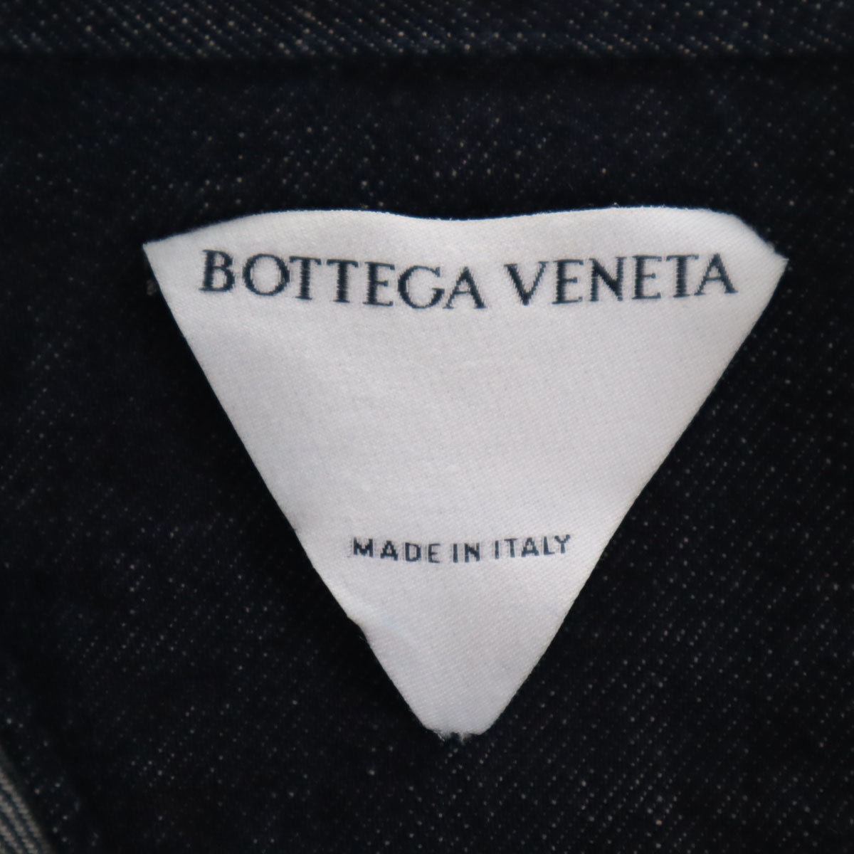 BOTTEGAVENETA ボッテガヴェネタ イタリア製 半袖 デニムジャケット 48 インディゴ メンズ