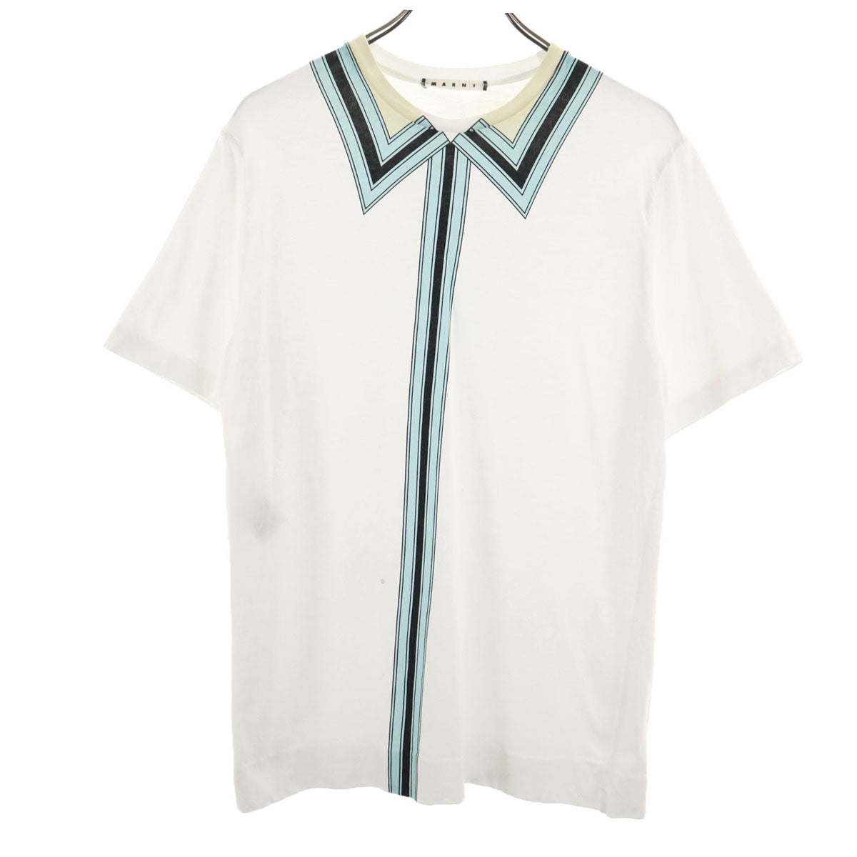 MARNI マルニ ポルトガル製 半袖 Tシャツ 40 ホワイト メンズ