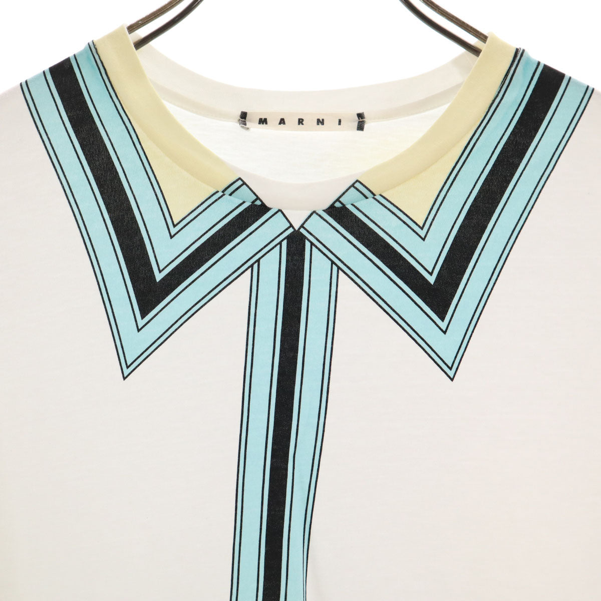 MARNI マルニ ポルトガル製 半袖 Tシャツ 40 ホワイト メンズ