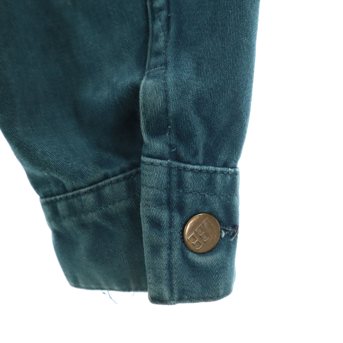 Lee リー 70s USA製 ヴィンテージ 長袖 トラッカー ジャケット 深緑系 メンズ