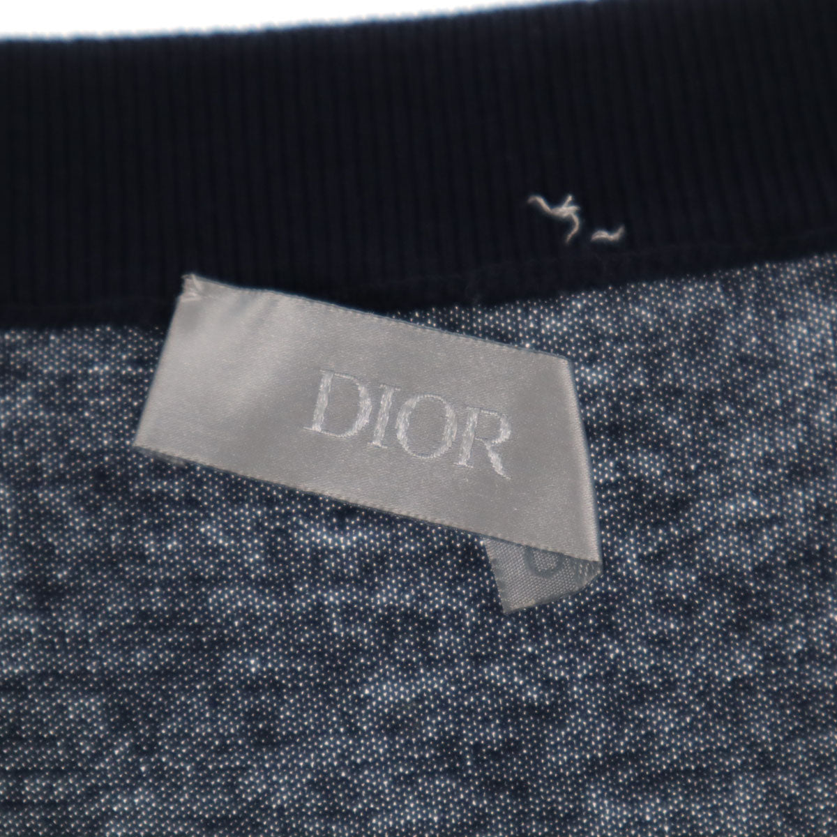 Dior ディオール ジャック・ケルアック コラボ イタリア製 バックプリント Visions of Cody 長袖 Tシャツ S ネイビー ロンT 293M651AT442 メンズ