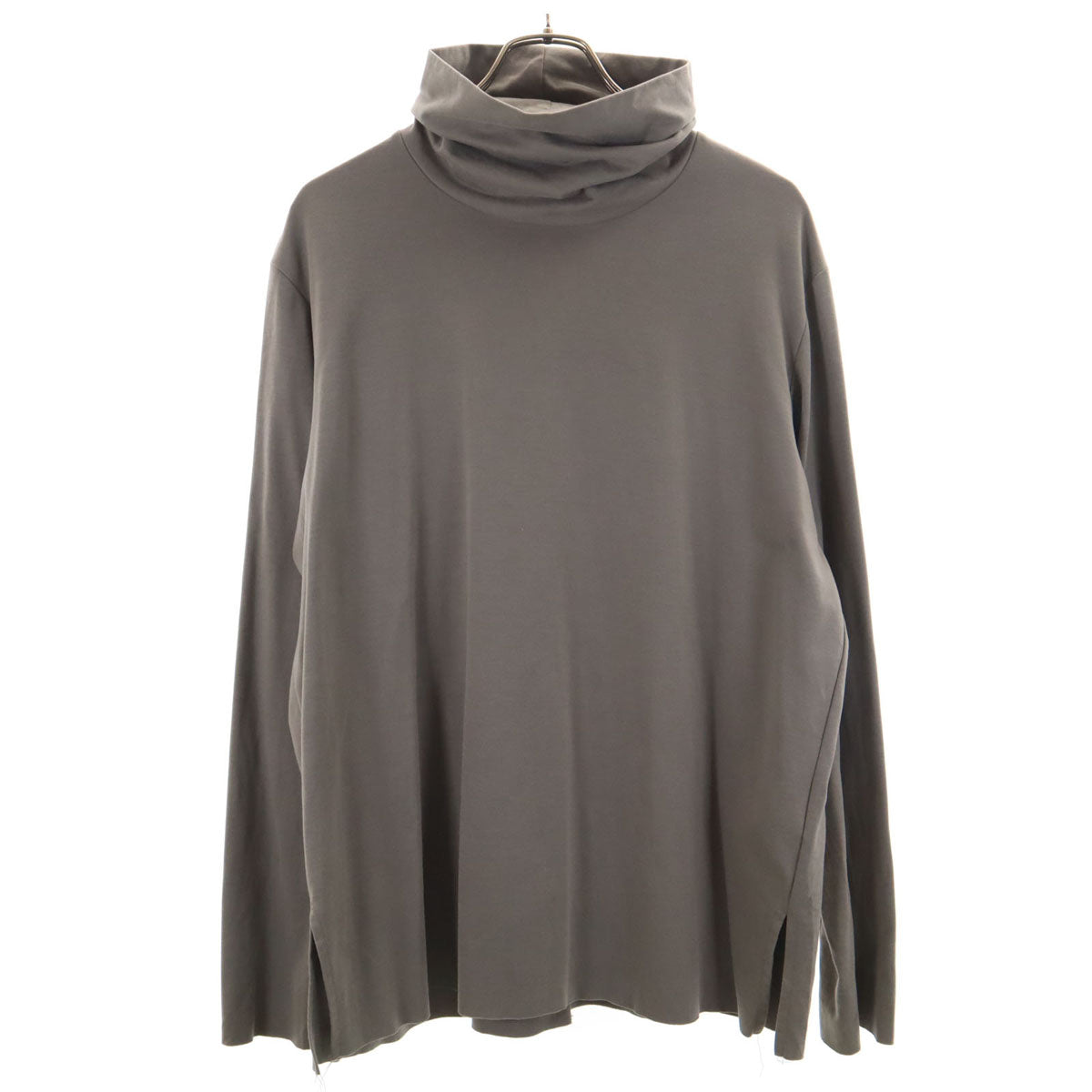 ATTACHMENT アタッチメント 日本製 長袖 タートルネック カットソー 2 カーキ系 ストレッチ メンズ