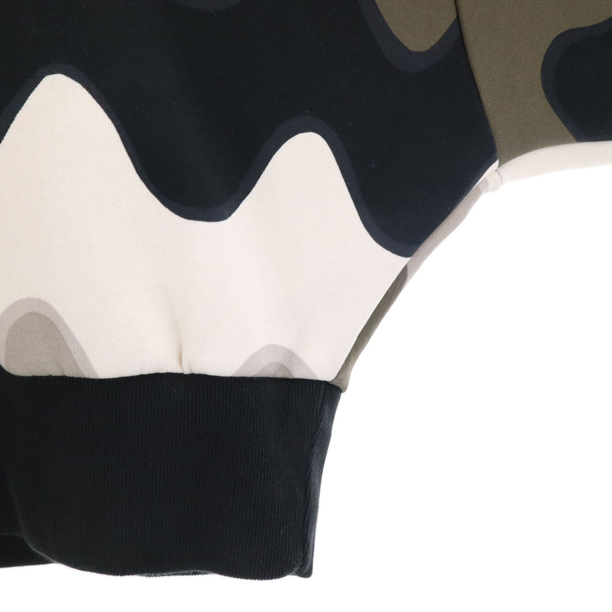 adidas アディダス Marimekko マリメッコ コラボ 波柄 長袖 トレーナー XL スウェット レディース