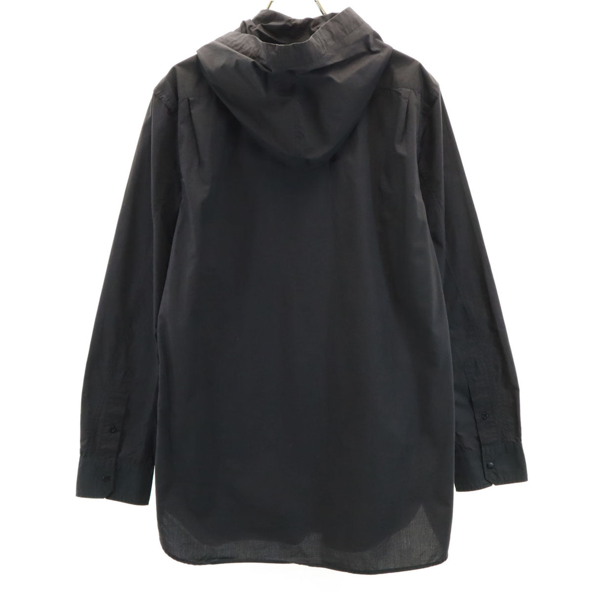 nonnative ノンネイティブ 日本製 長袖 フーデット シャツ 1 黒 メンズ