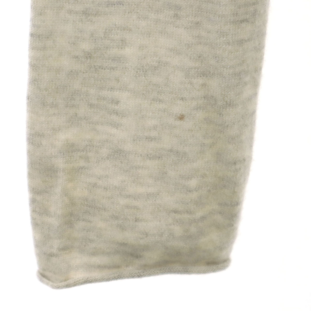 Lucien Pellat-Finet ルシアンペラフィネ カシミア 長袖 ニットカーディガン S グレー メンズ