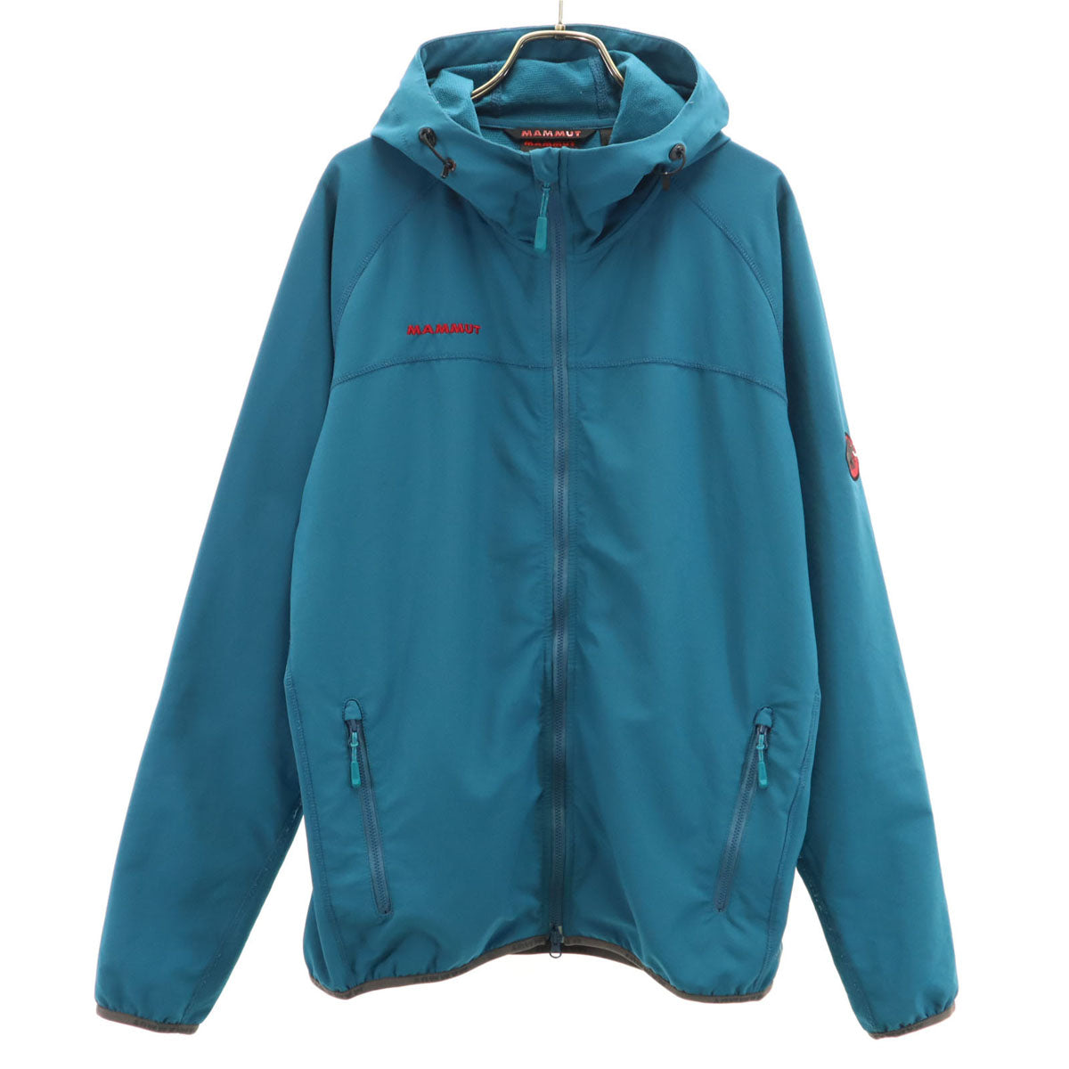 Mammut マムート フードジャケット M ターコイズ アウトドア メンズ