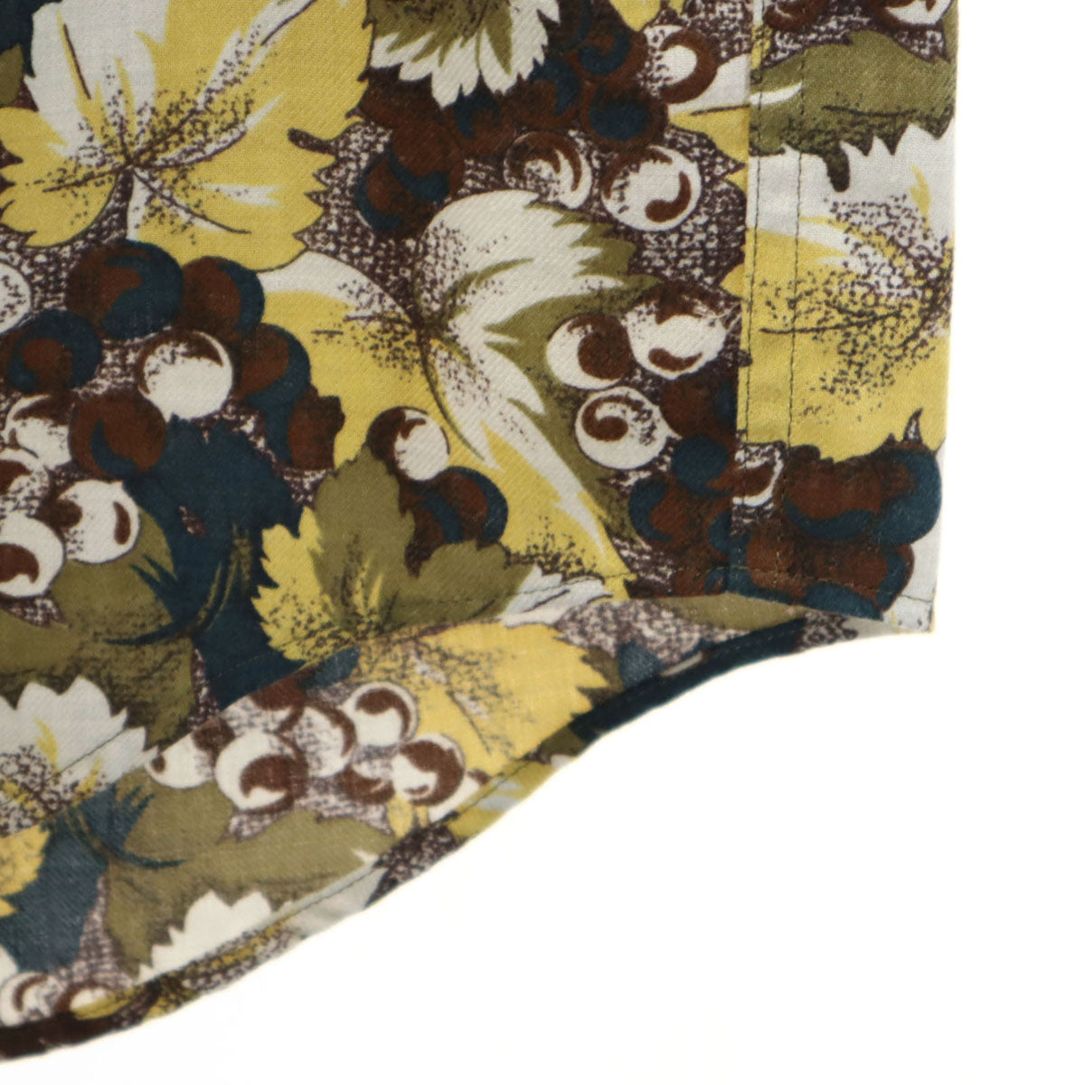 Christian Dior SPORTS クリスチャンディオールスポーツ 90s オールド ブドウ柄 長袖 シャツ M ブラウン系 フルーツ レディース