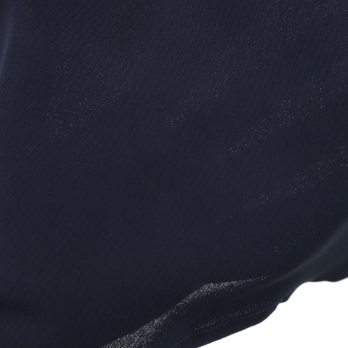 Christian Dior BOUTIQUE クリスチャンディオール ブティック フランス製 長袖 ボートネック プルオーバー ブラウス 38 ネイビー レディース