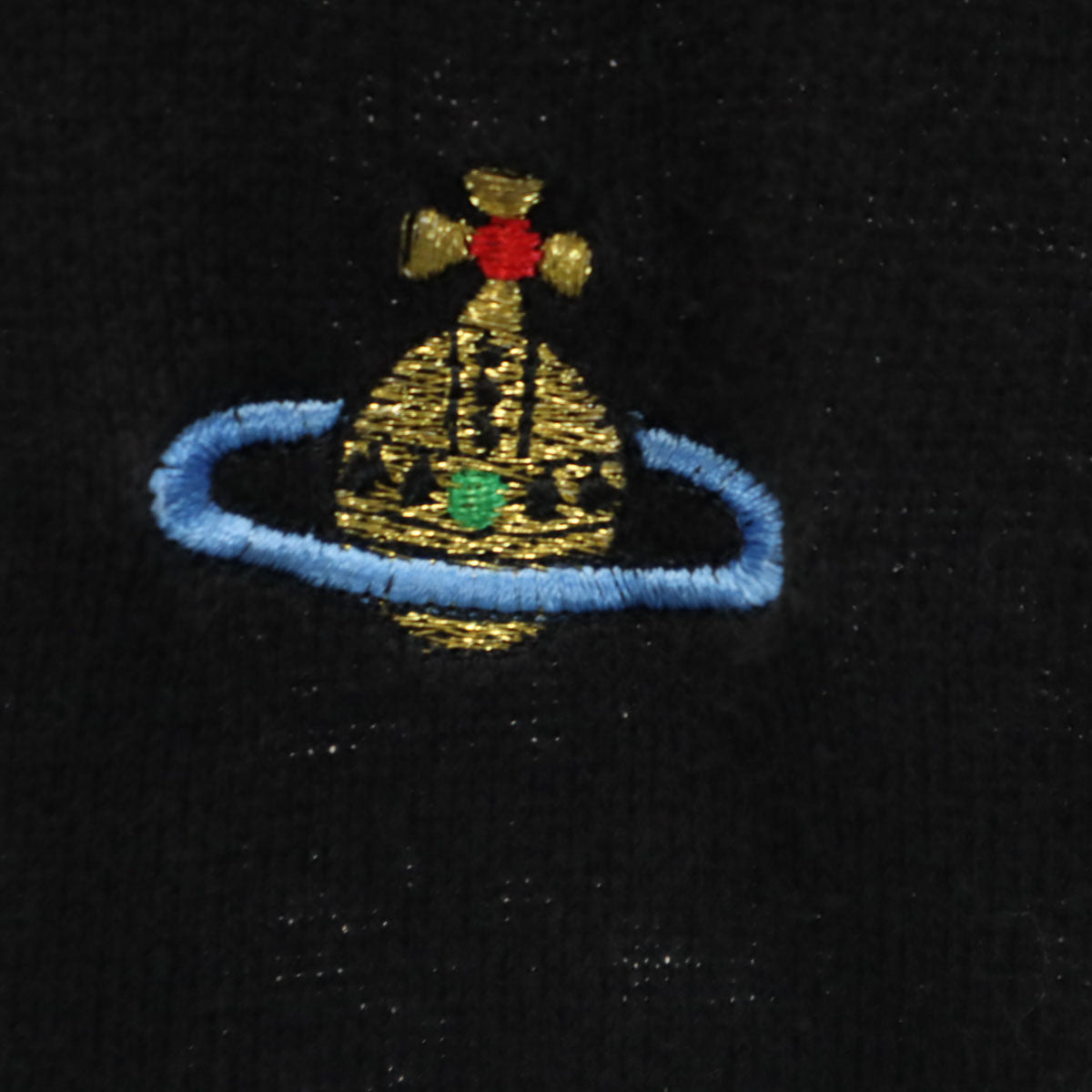 Vivienne Westwood ヴィヴィアンウエストウッド イタリア製 長袖 ニットカーディガン M ブラック レディース