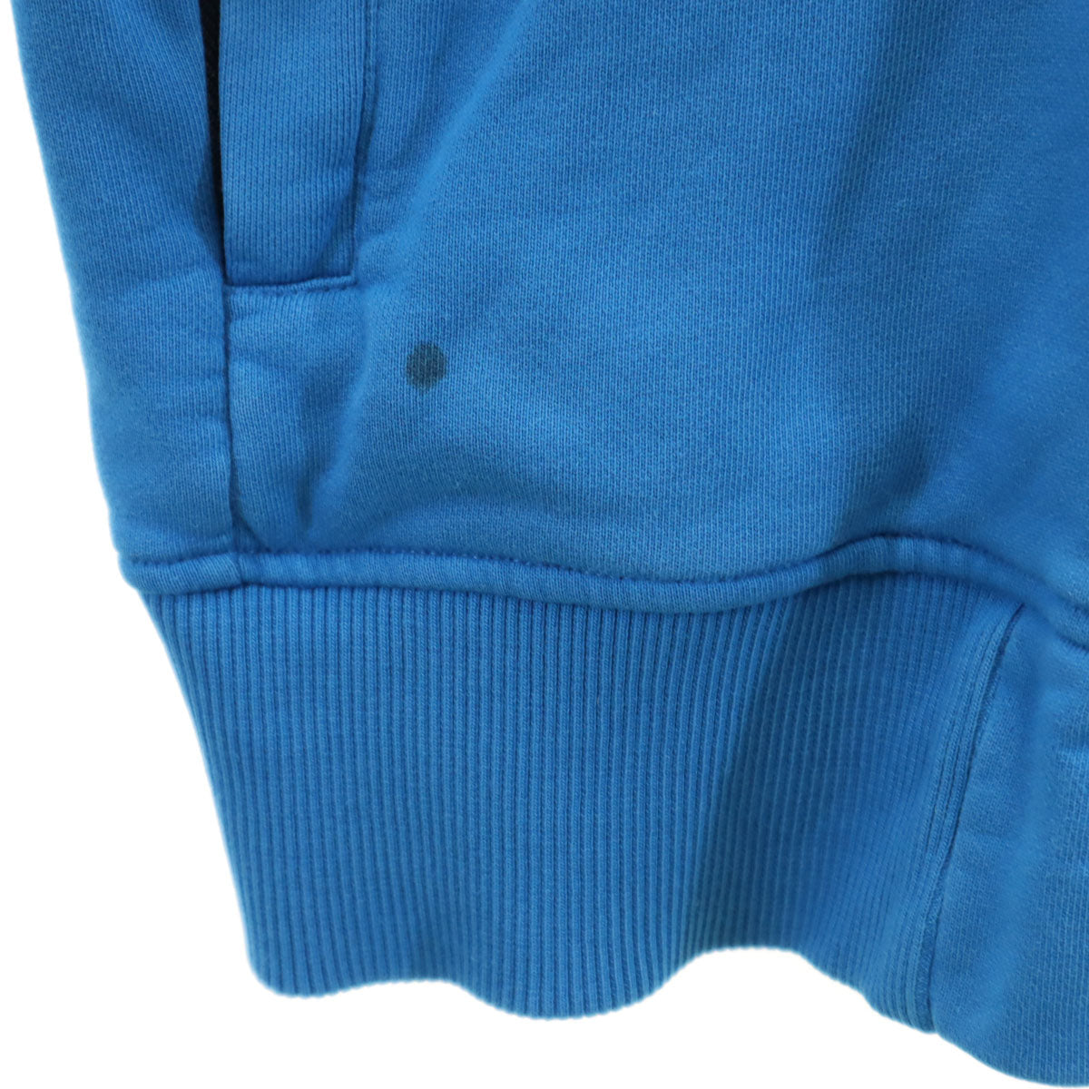 MOOSE KNUCKLES ムースナックルズ ポルトガル製 長袖 スウェット ジップパーカー M 水色 メンズ