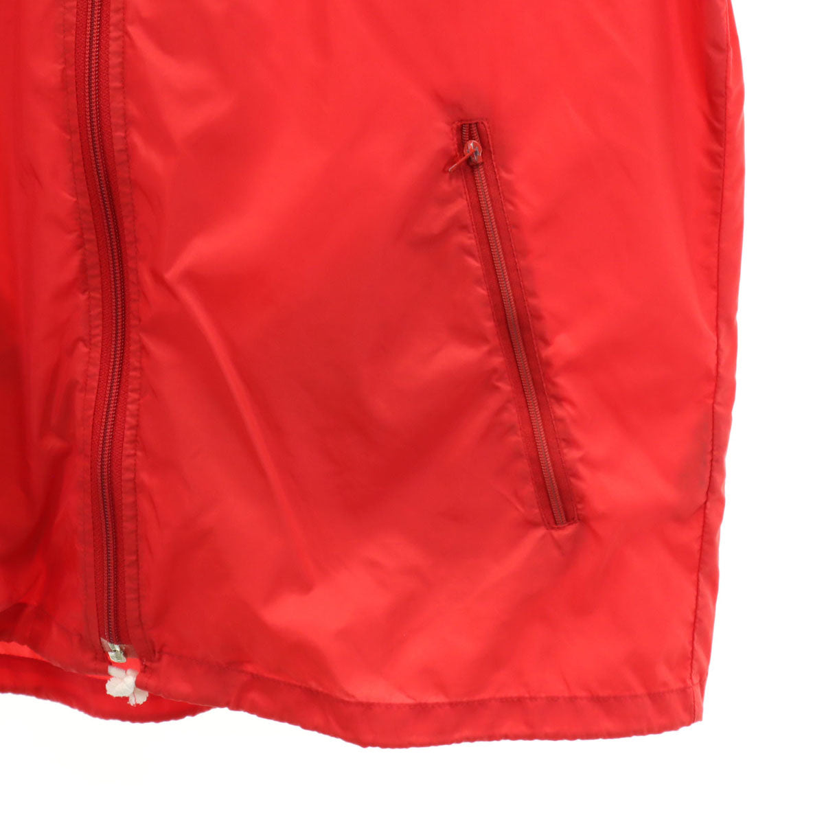 adidas アディダス 70s 80s ヴィンテージ ウインドブレーカー 94-5 レッド デサント ジャケット ポケッタブル メンズ