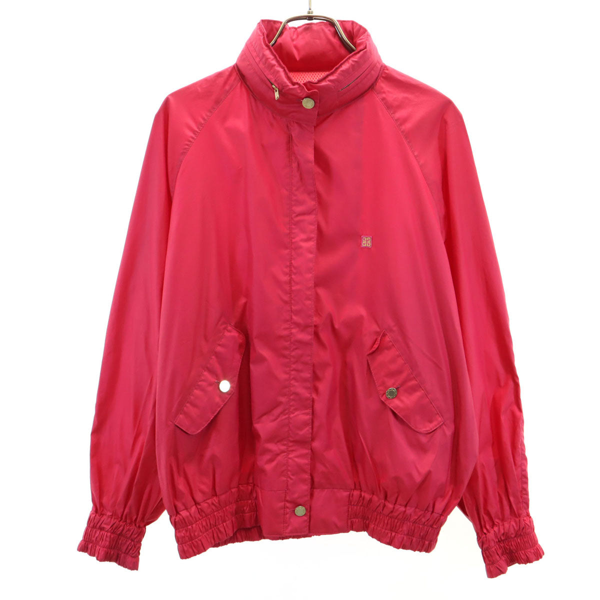 GIVENCHY PLAY ジバンシィプレイ 90s オールド ウインドブレーカー M ピンク ジャケット ブルゾン レディース