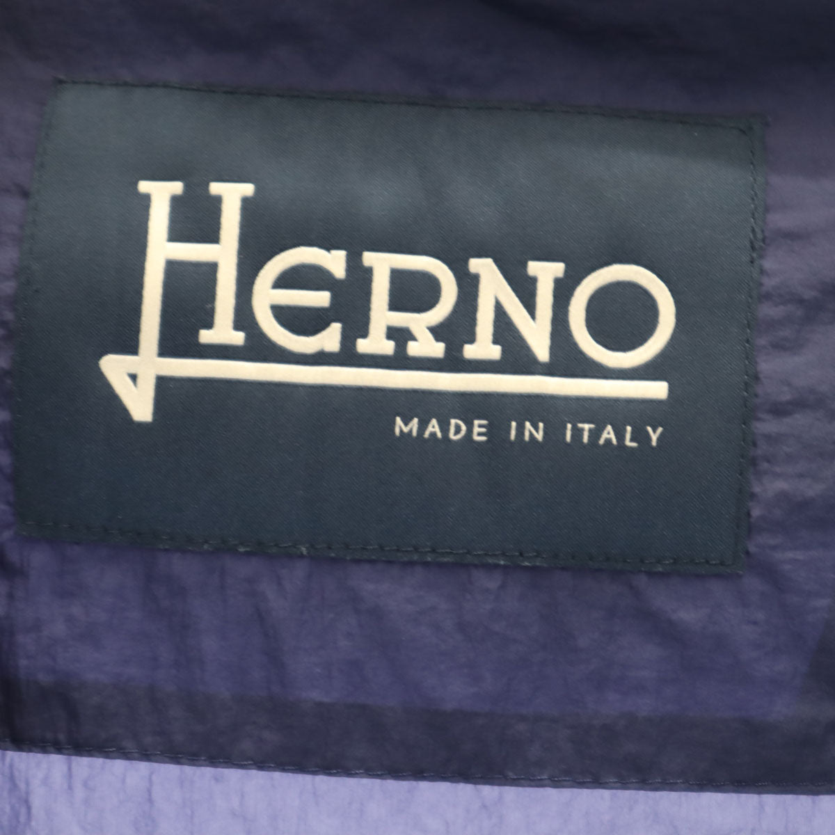 Herno ヘルノ イタリア製 ウルトラライト ジャケット 46 ネイビー メンズ