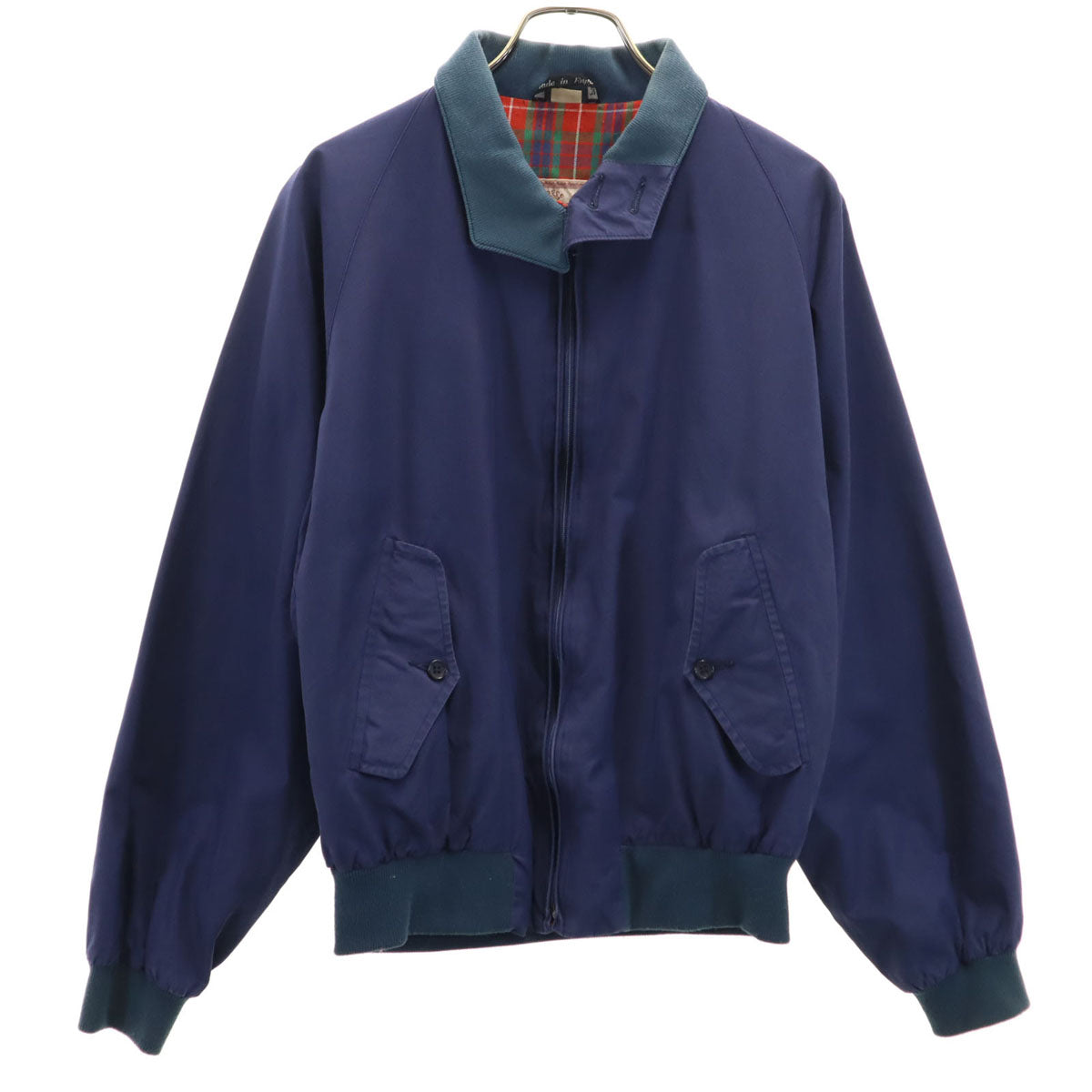 BARACUTA バラクータ 90s イングランド製 オールド G9 ハリントン ジャケット 36 ネイビー スイングトップ メンズ