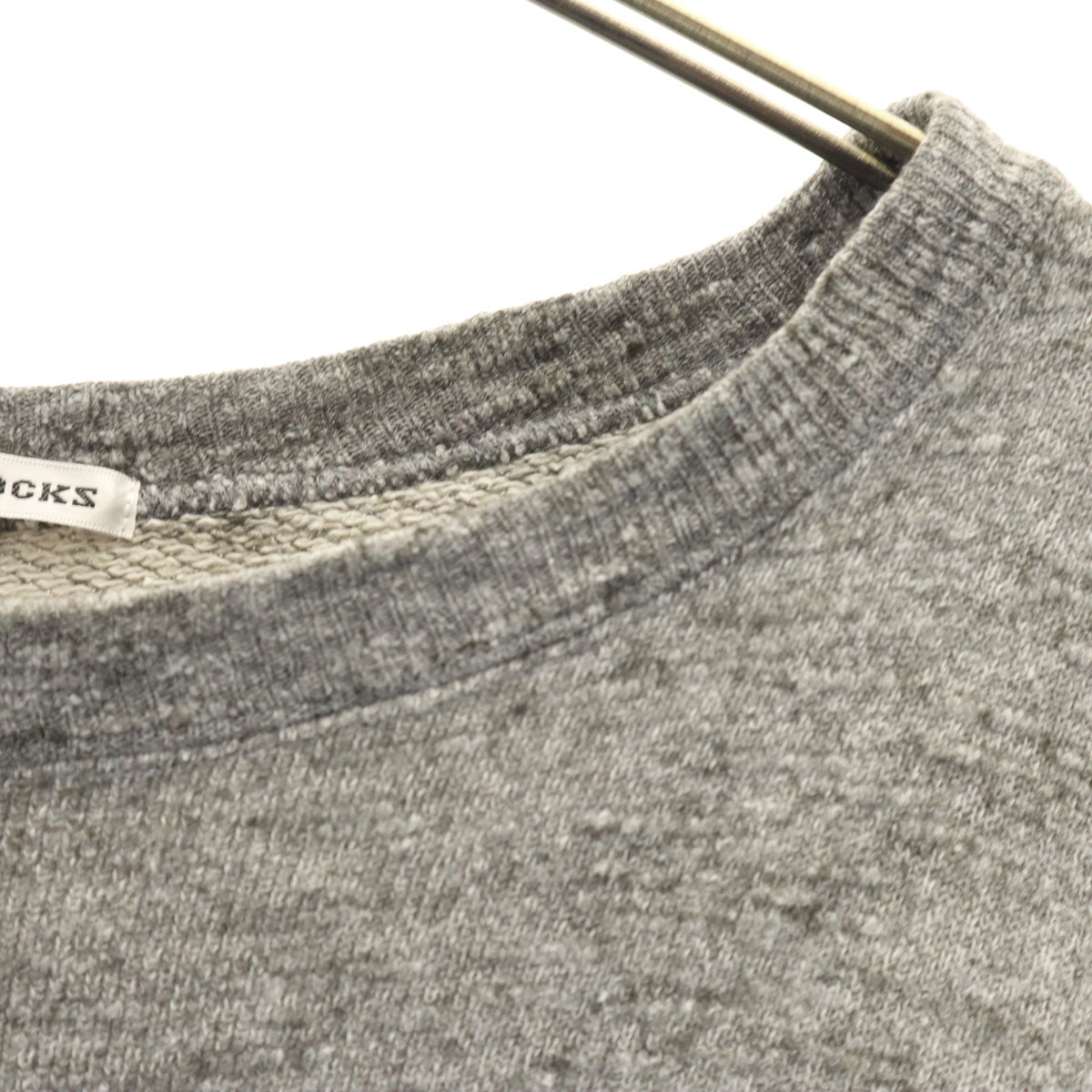 OZONE ROCKS オゾンロックス 日本製 バックプリント 長袖 スウェット トレーナー M グレー アニマル レディース