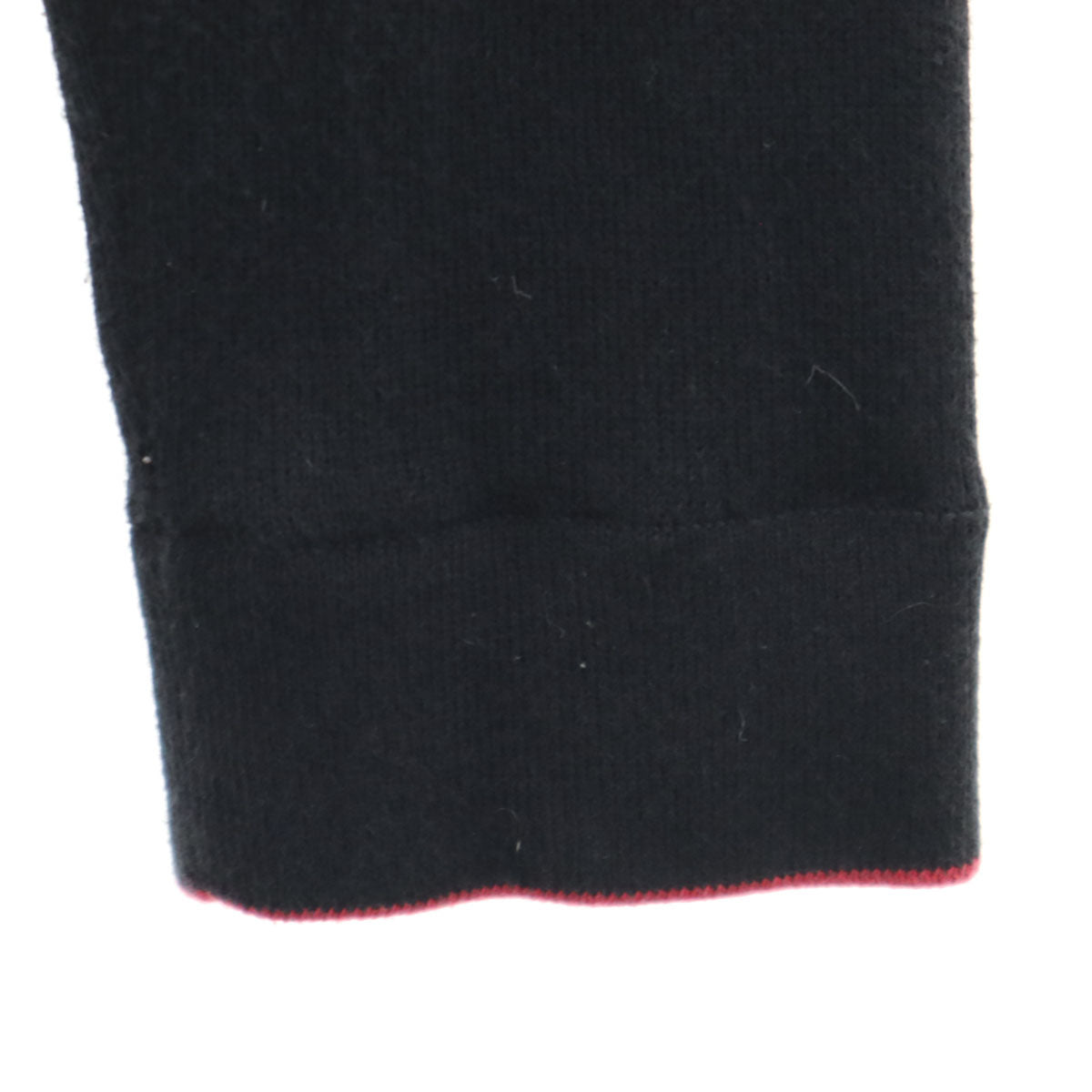 BURBERRY BLACK LABEL バーバリーブラックレーベル 長袖 ハーフジップ ニット 2 ブラック セーター 三陽商会 メンズ