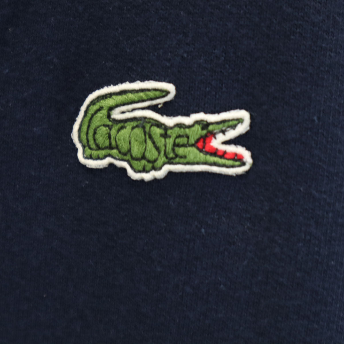 CHEMISE LACOSTE シュミーズラコステ 長袖 スウェット Vネック カーディガン 5 ネイビー メンズ